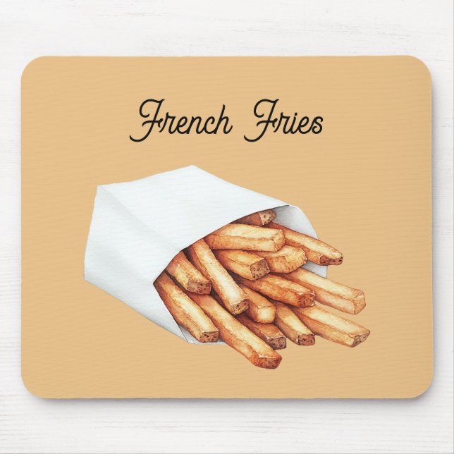 Pommes frites mousepad (Vorne)