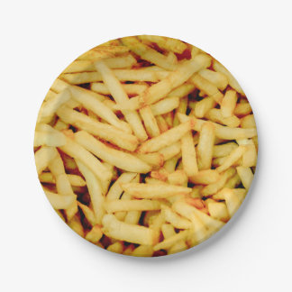 Pommes-Frites Pappteller