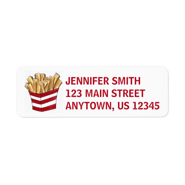 Pommes frites Pommes frites Fry Fast Food (Vorne)