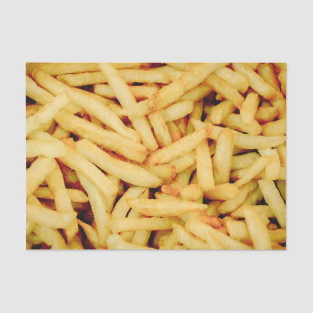 Pommes-Frites Seidenpapier (Vorderseite)