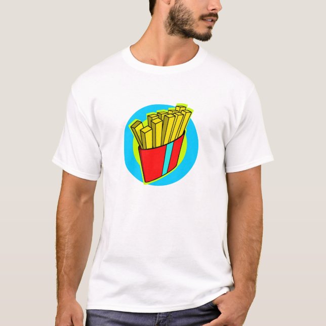 POMMES-FRITES T-Shirt (Vorderseite)