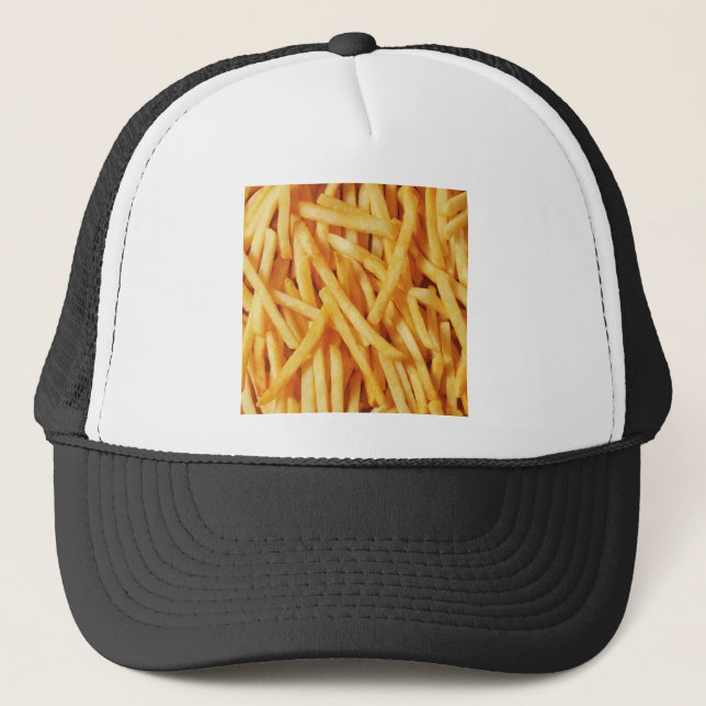 Pommes-Friteshimmel Truckerkappe (Vorderseite)