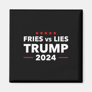 Pommes Vs Lügen Trump 2024 Fritten Trump Vance  Magnet
