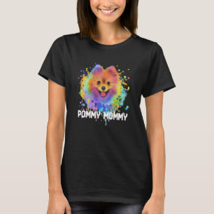 Pommy Mommy Dog Mama Spitz Peli Mama Pom Ani T-Shirt