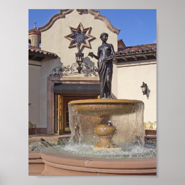 Pomona-Brunnen in Kansas City Poster (Vorne)