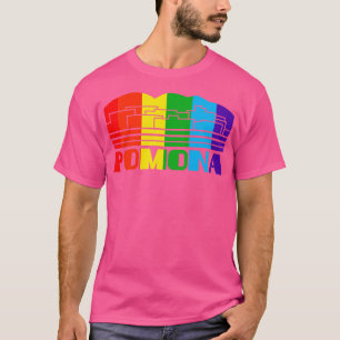 Pomona Pride Pomona LGBT Geschenk LGBTQ Unterstütz T-Shirt