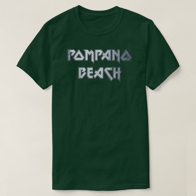 Pompano Beach FL T-Shirt (Design vorne)