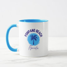 Pompano Beach Florida Kaffeetasse
