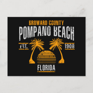 Pompano Beach Postkarte