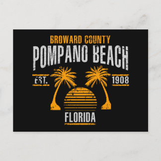 Pompano Beach Postkarte