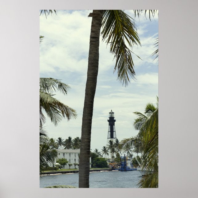 Pompano Lighthouse Poster (Vorne)
