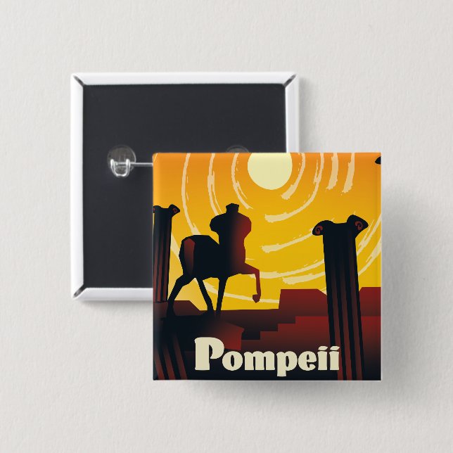 Pompeii Button (Vorne & Hinten)