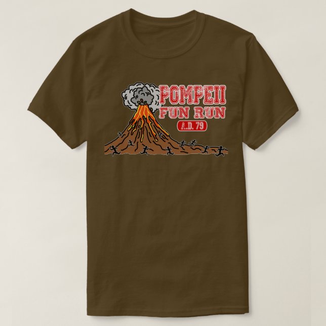 Pompeii Fun Run T-Shirt (Design vorne)