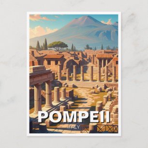 Pompeii Italien Monte Vesuvius Reisen Postkarte