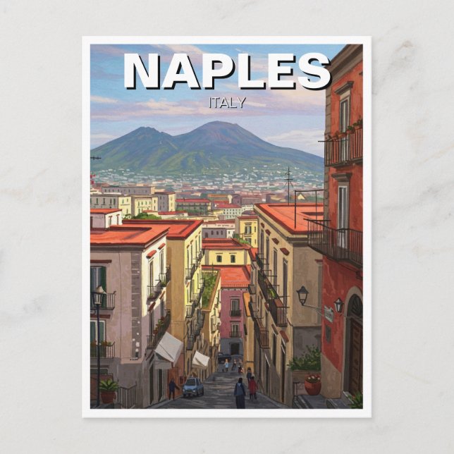 Pompeii Italien Monte Vesuvius Reisen Postkarte (Vorderseite)