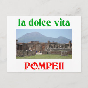 Pompeii Italien Postkarte