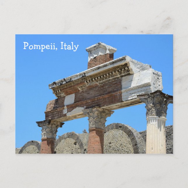 Pompeii Postcard Postkarte (Vorderseite)