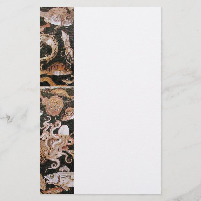 POMPEII-SAMMLUNG / OZEAN - MEERESLEBENSZENE BRIEFPAPIER (Vorderseite)