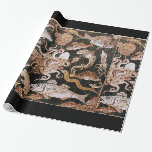 POMPEII-SAMMLUNG / OZEAN - MEERESLEBENSZENE GESCHENKPAPIER