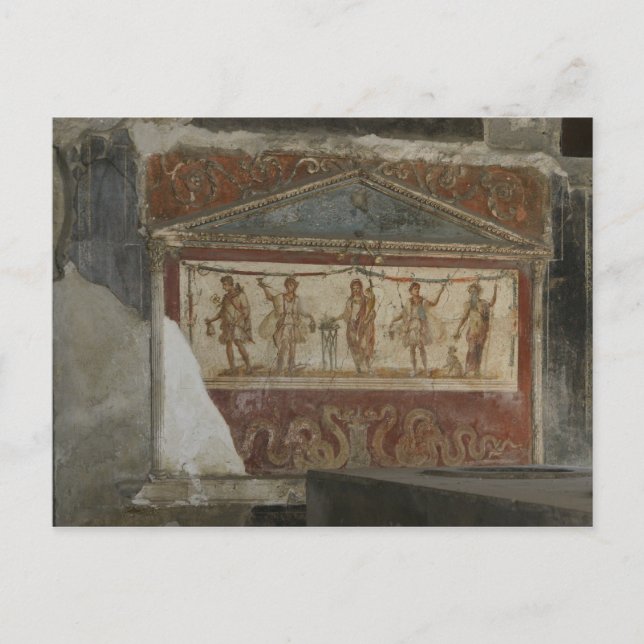 Pompeii Treasures benutzerdefinierte Postkarte (Vorderseite)