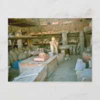 Pompeji, einige der ausgegrabenen Artefakte