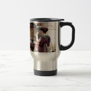 Pompeji-Frau Godward Garten Reisebecher