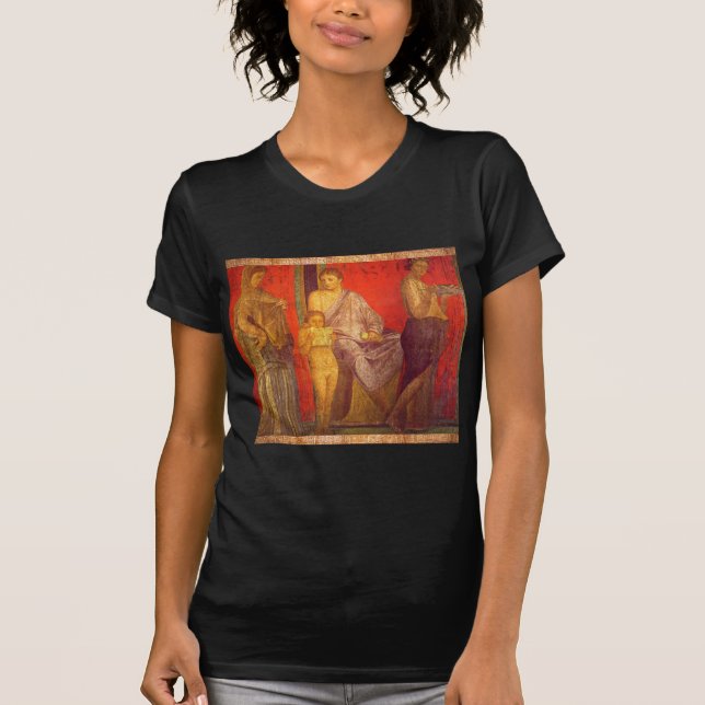Pompeji-Fresko #2 (Landhaus der Geheimnisse) T-Shirt (Vorderseite)