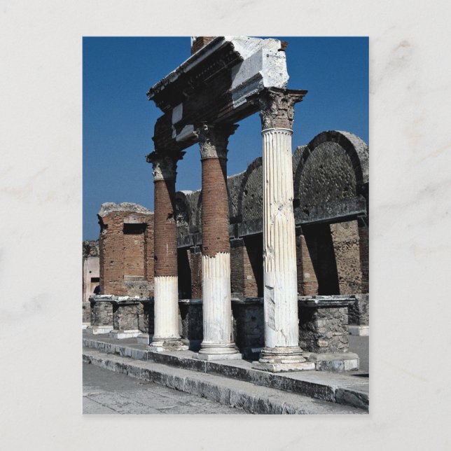 Pompeji, Italien Postkarte (Vorderseite)