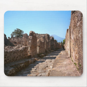 Pompeji, Straße mit hohen Plasterungen Mousepad