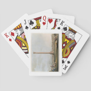 Pompey's Pillar, plate 14 from 'Views in Egypt', e Spielkarten