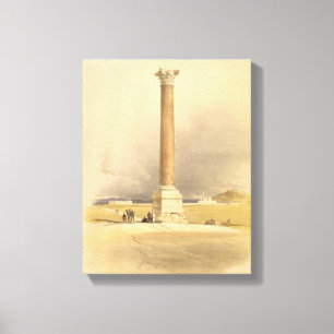 Pompeys Säule, Alexandria, "von Ägypten und von Leinwanddruck