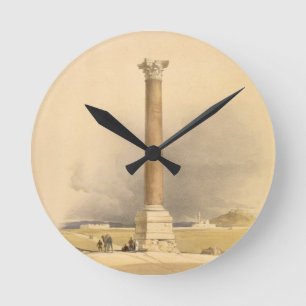 Pompeys Säule, Alexandria, "von Ägypten und von Runde Wanduhr