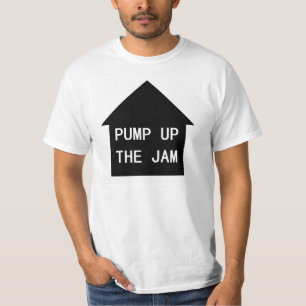 Pompez le T-shirt de reproduction de confiture