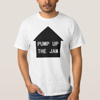 Pompez le T-shirt de reproduction de confiture