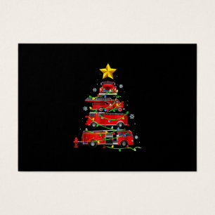 Pompier Camion Arbre de Noël Hommes Femmes