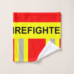 Pompier symbole de l'uniforme rouge