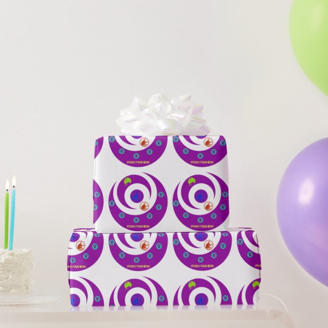pompöse Mode Geschenkpapier (Partygeschenke)