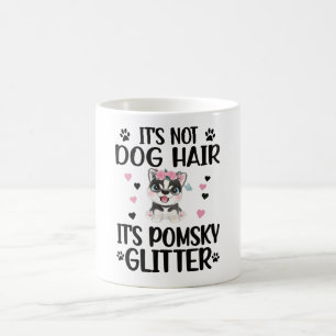Pomsky Hund Lover Pomsky Eigentümer Pomsky Mama V Kaffeetasse