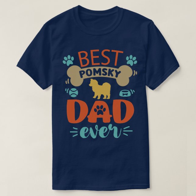 Pomsky T-Shirt (Design vorne)