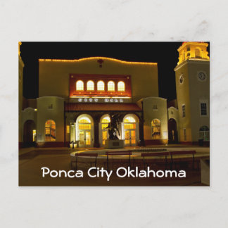Ponca City 3 Postkarte