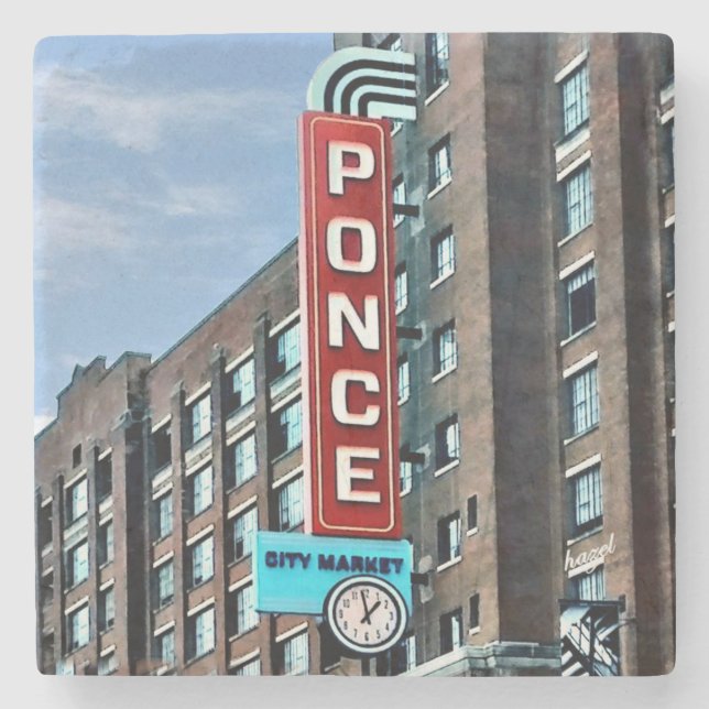 Ponce City Market Atlanta, Ponce City Market Steinuntersetzer (Vorderseite)