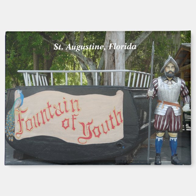 Ponce de Leon Fountain - Jugendmagnet Magnet (Vorderseite)