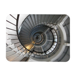 Ponce de Leon Inlet Light Treppe von unten Magnet
