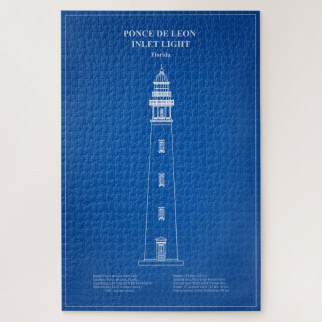 Ponce de Leon Inlet Lighthouse - Florida - AD (Vertikal)