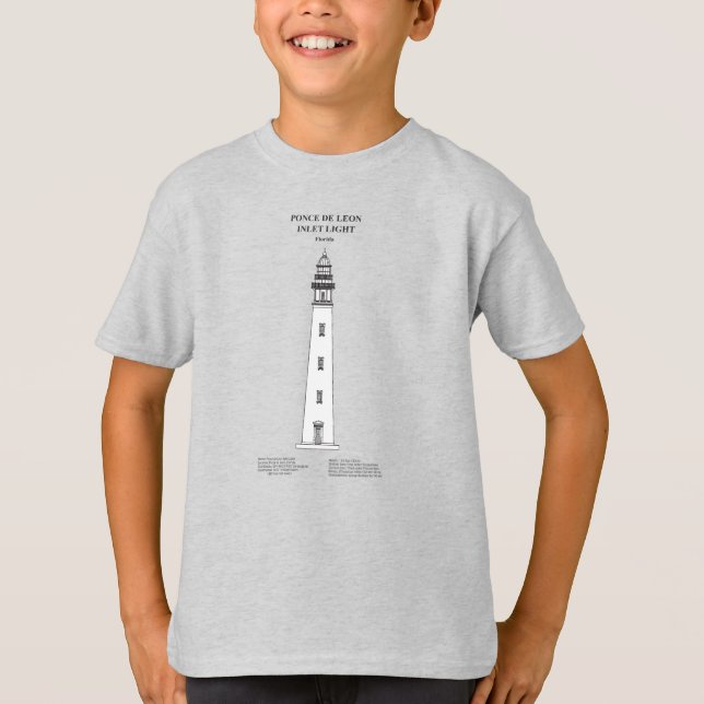 Ponce de Leon Inlet Lighthouse - Florida - SBD T-Shirt (Vorderseite)