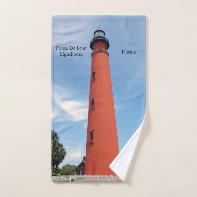 Ponce De Leon Lighthouse Handtuchhandtuch Set (Handtuch)