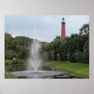 Ponce Einlass-Leuchtturm-Plakat Poster