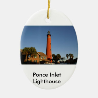 Ponce Einlass-Leuchtturm-Verzierung Keramik Ornament