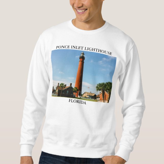 Ponce Inlet Lighthouse, Florida Sweatshirt (Vorderseite)