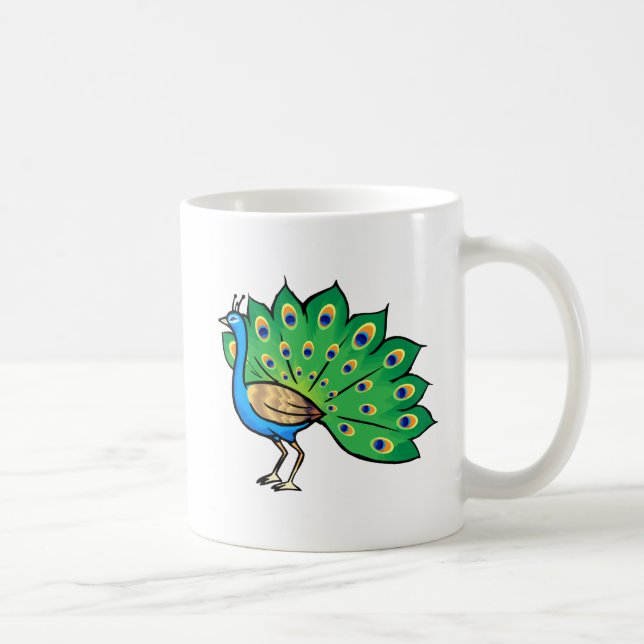 Ponce Pfau Kaffeetasse (Rechts)